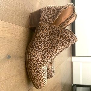 Lucky Brand Animal Print Boots